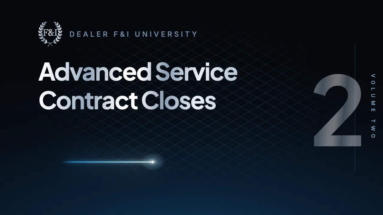 Advanced Service Contract Closes Vol. 2