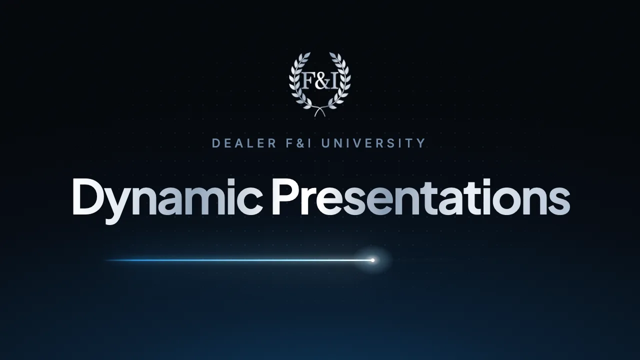 Dynamic Presentations