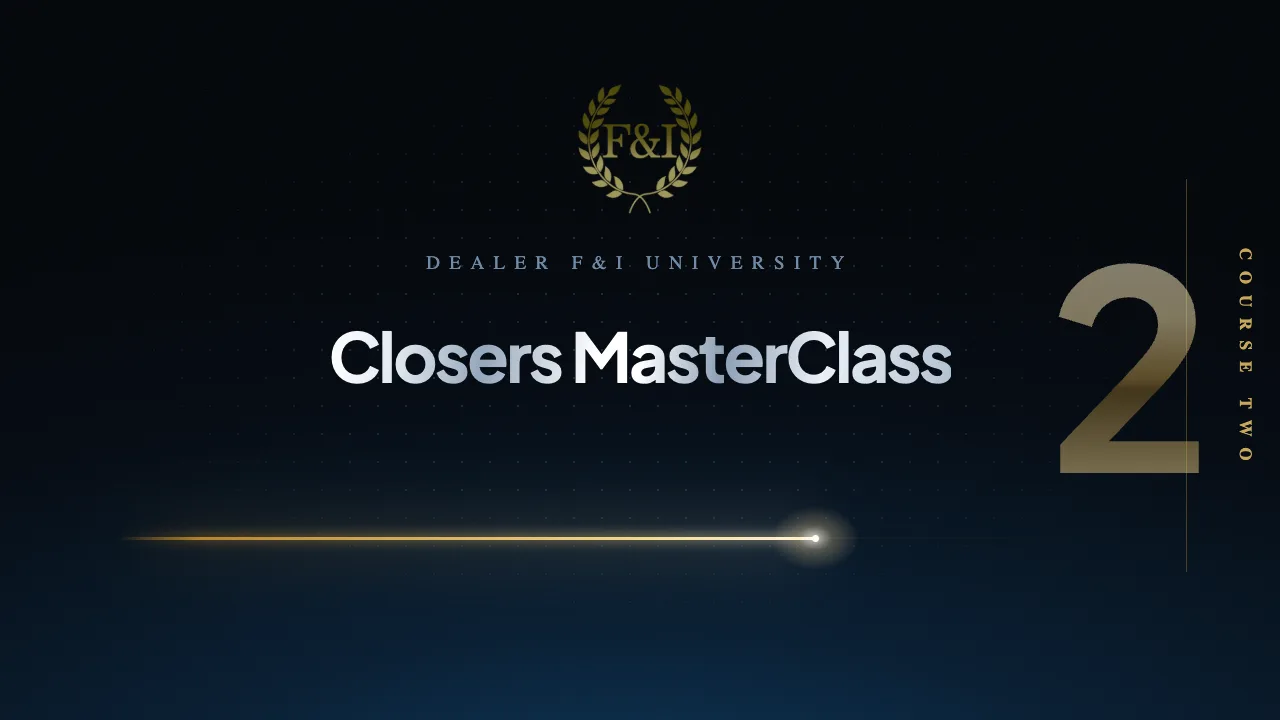 Closers MasterClass Course 2