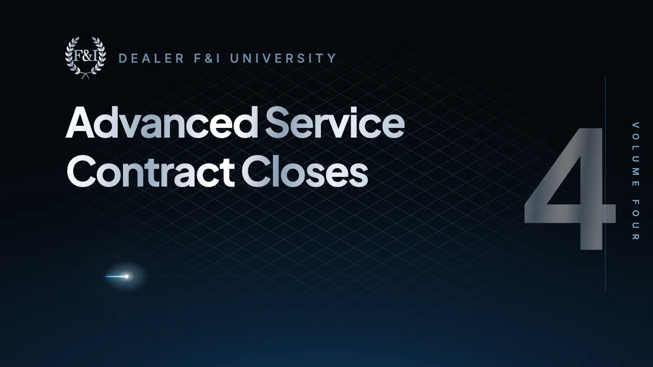 Advanced Service Contract Closes Vol. 4